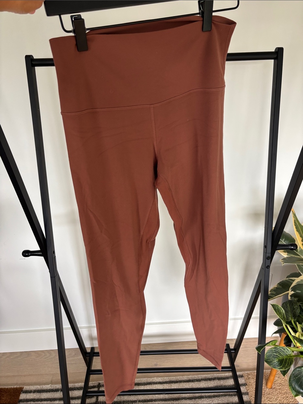 lululemon athletica High-Rise Leggings in Rust Brown